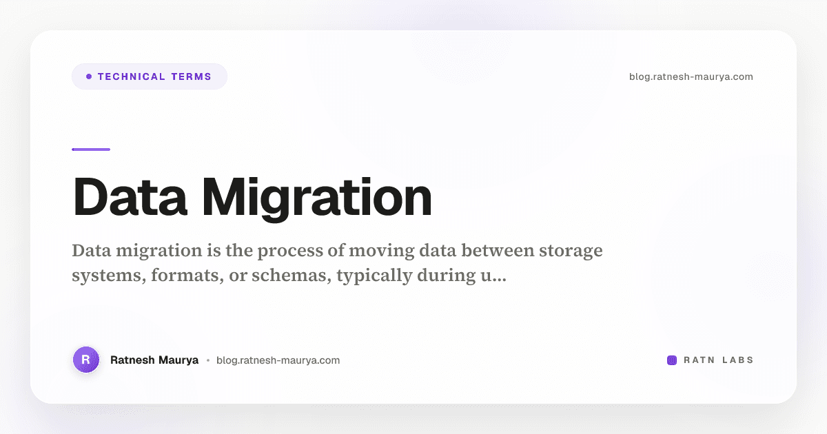 Data Migration