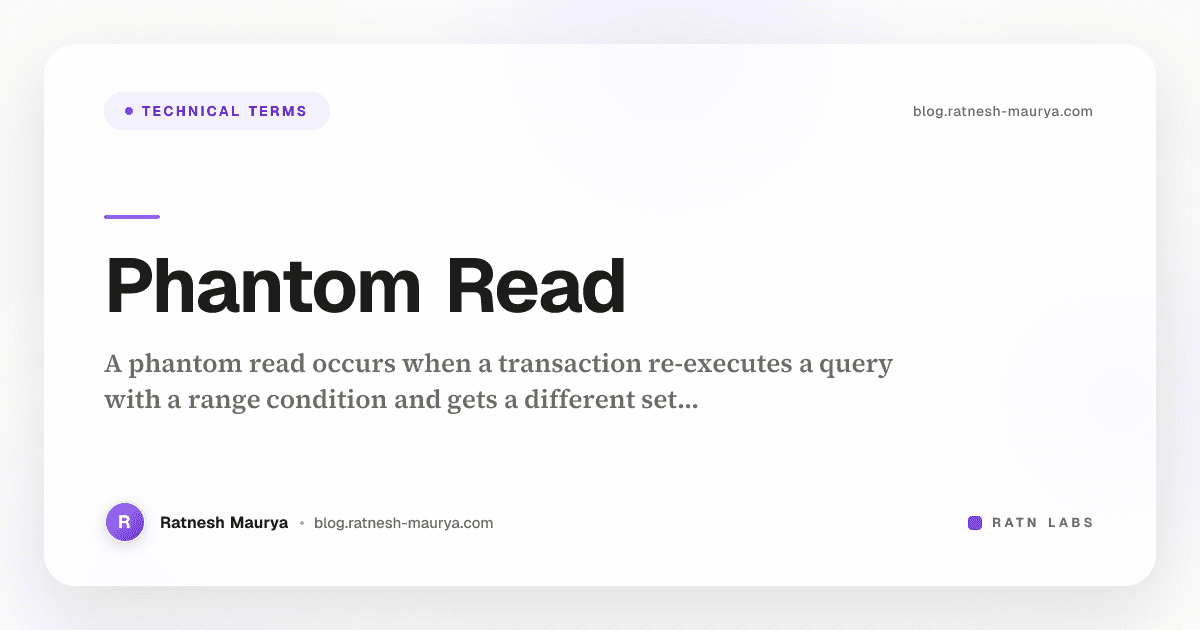Phantom Read